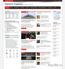 Автонаполняемый новостной портал (Украины)