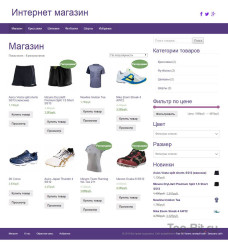 Интернет магазин одежды  (Партнерский)
